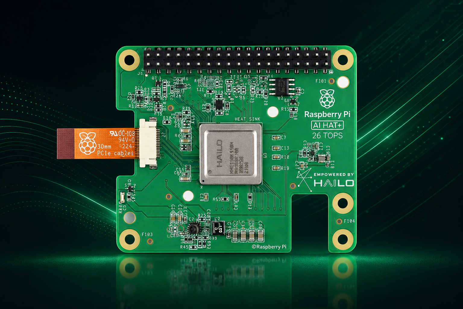 کیت هوش مصنوعی Raspberry Pi AI HAT+؛ ورود حرفه‌ای به دنیای AI Edge با توان 26TOPS