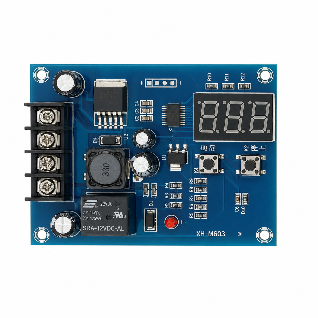 ماژول کنترل شارژ باتری XH-M603 (12V / 24V)