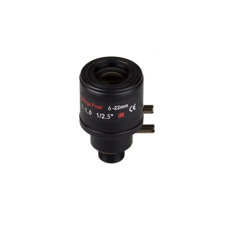 لنز وریفوکال 6–22mm با رزولوشن 5MP و مانت M12