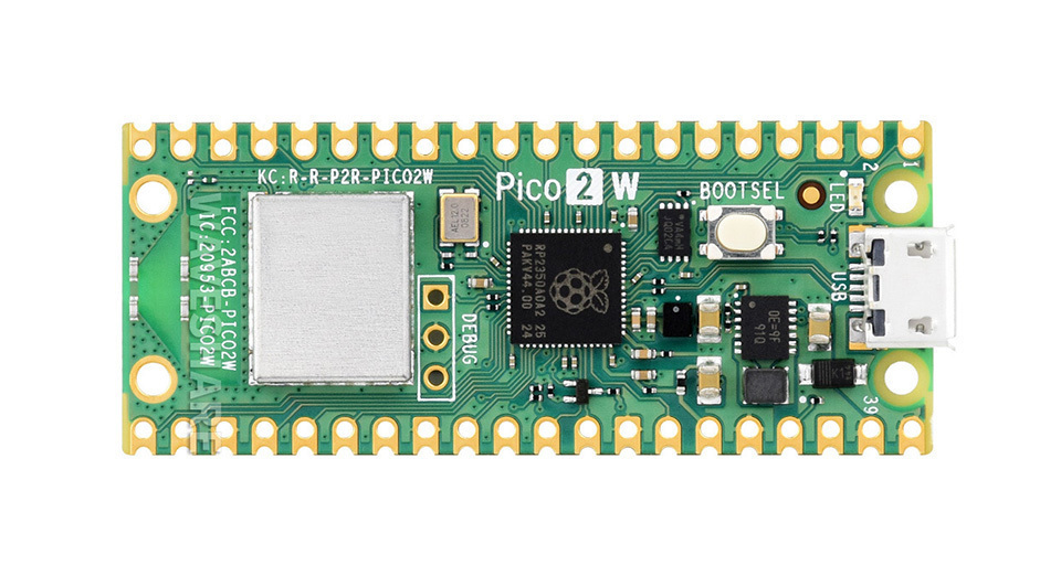 برد توسعه  Raspberry Pi Pico 2W